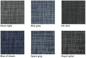 Electric Series Carpet Tiles Colours